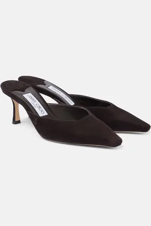 Jimmy Choo Vivi 65 suede mules