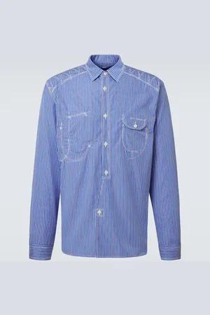 JUNYA WATANABE Bengal stripe cotton shirt