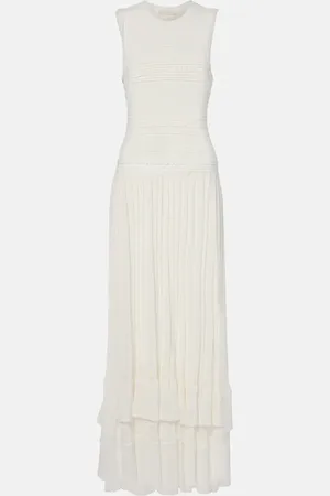 ULLA JOHNSON Mireille knitted maxi dress