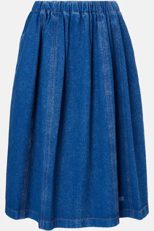 Marni Denim midi skirt