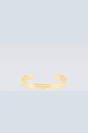Maison Margiela Logo cuff bracelet