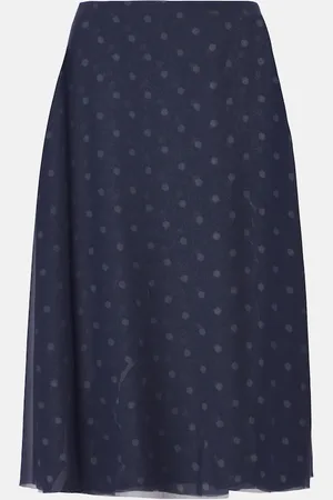 Acne Studios Printed midi skirt