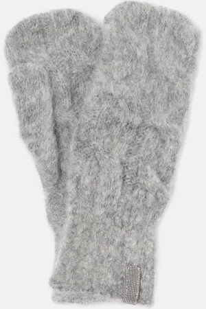 Brunello Cucinelli Mohair and wool gloves