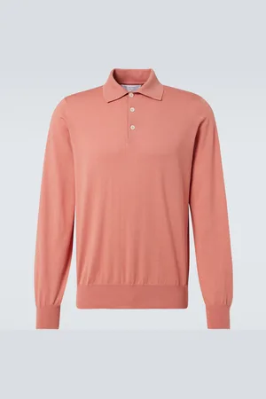 Brunello Cucinelli Cotton polo sweater