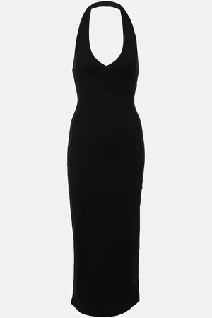 NILI LOTAN Stevie cotton jersey midi dress