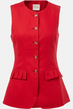 POSSE Matilda linen vest