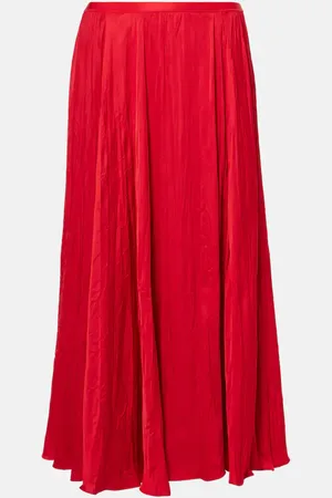 Ralph Lauren Mid-rise midi skirt