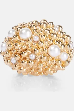 Chloé ChloÃ© Shells faux pearl ring