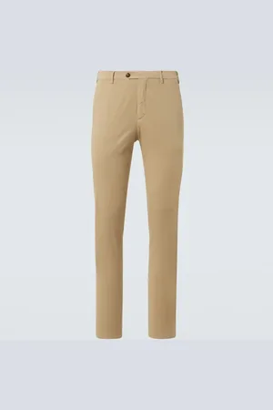 CANALI Cotton twill chinos