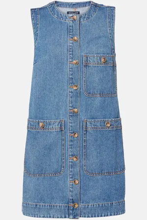 VERONICA BEARD Oakley denim minidress