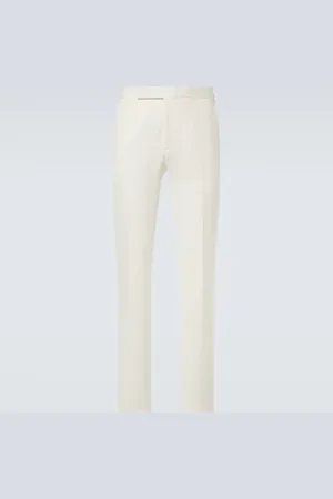 Ralph Lauren Gregory cotton and linen suit pants