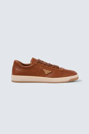 Prada Downtown leather sneakers