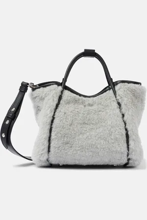 Max Mara Marine Small teddy tote bag