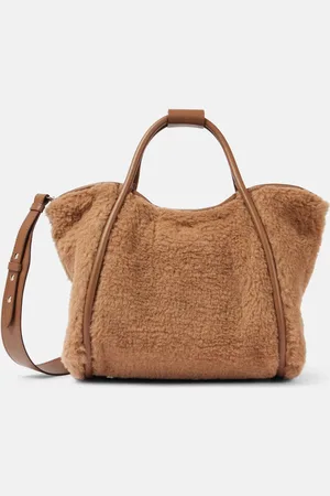 Max Mara Marine Small teddy tote bag