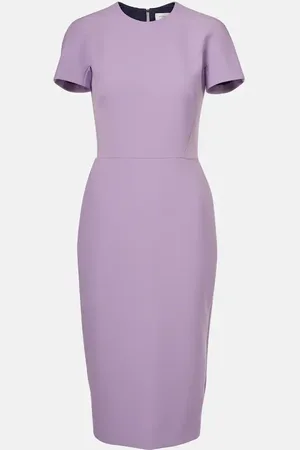 Victoria Beckham Jersey midi dress