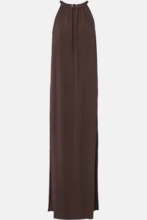 Max Mara Diego halterneck maxi dress