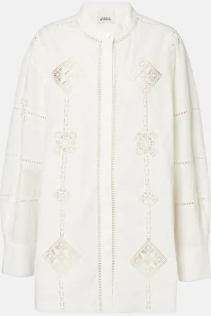 Isabel Marant Soeline cotton poplin blouse
