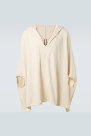 Rick Owens Hooded cotton shirt