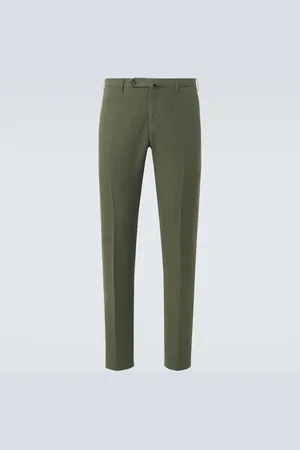 Incotex Linen and cotton straight pants