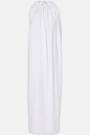 Sportmax Alceste draped halterneck maxi dress