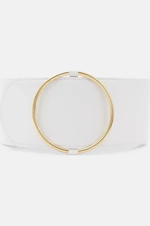 Alaïa Ring leather belt