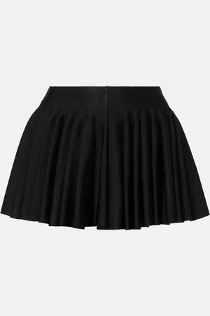 Alaïa Godet pleated shorts
