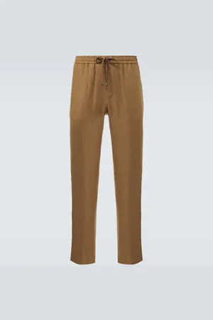 Moncler Linen straight pants
