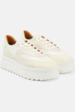 Robert Clergerie Awake suede platform sneakers