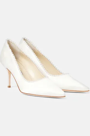 Manolo Blahnik Kifat 70 embellished satin pumps