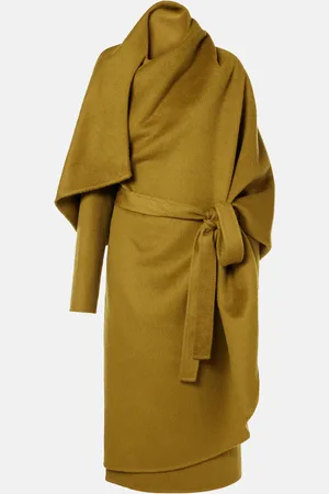 The Row Jan asymmetric cashmere coat