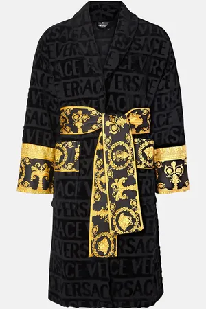 VERSACE Barocco cotton bathrobe