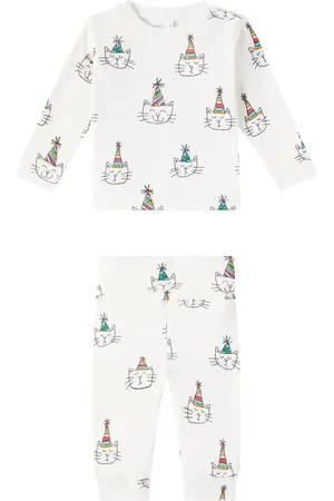Stella McCartney Baby printed cotton tracksuit