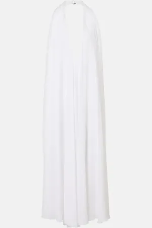 Jacquemus Norma draped maxi dress