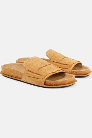 Jacquemus Mocassin suede slides