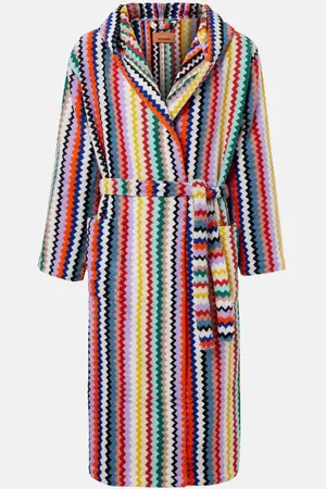 Missoni Riverbero Zigzag cotton terry bathrobe