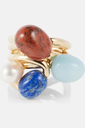 ZIMMERMANN Mellow -plated ring with gemstones
