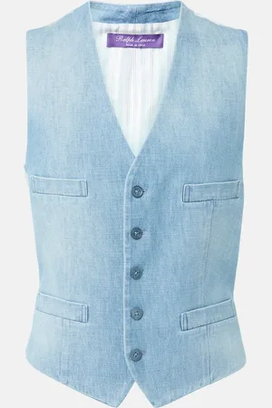 Ralph Lauren Distressed denim vest