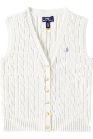 Ralph Lauren Cable-knit cotton vest