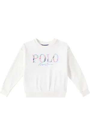 Ralph Lauren Logo embroidered cotton sweatshirt