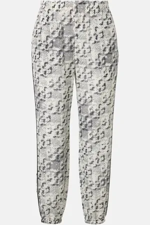 Tory Burch Printed silk and cotton palazzo pants