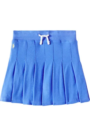 Ralph Lauren Pleated cotton skirt