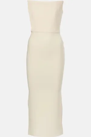 ALEX PERRY CrÃªpe midi dress