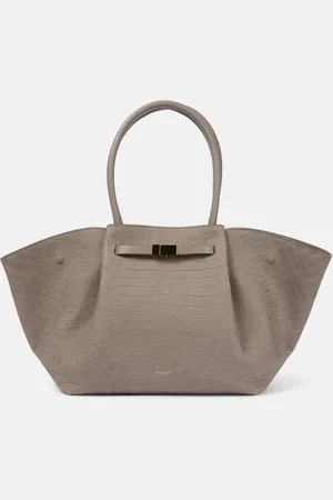 DeMellier New York croc-effect leather tote bag