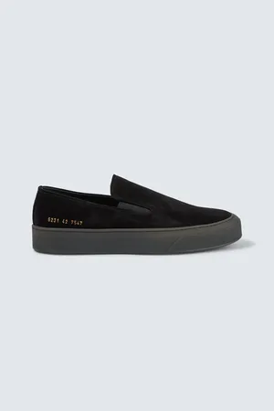 COMMON PROJECTS Suede slip-on sneakers
