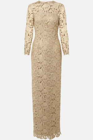 Oscar de la Renta Floral lace gown