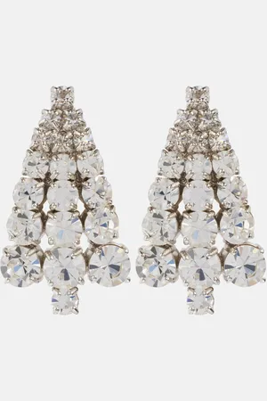Jil Sander Crystal-embellished earrings