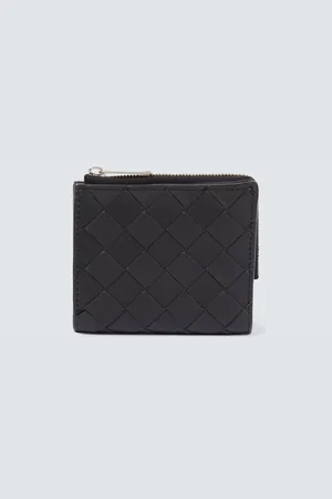 Bottega Veneta Intrecciato leather bifold wallet