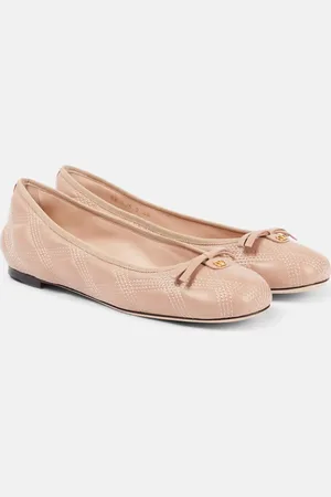VALENTINO GARAVANI Quiltie leather ballet flats