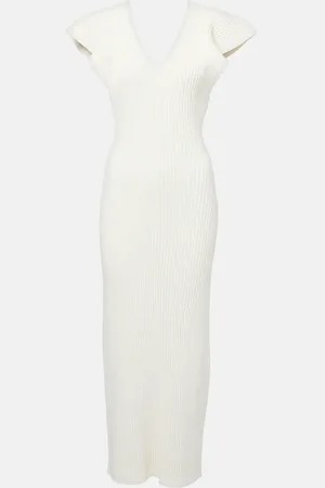 Altuzarra Trey ribbed-knit cocktail dress