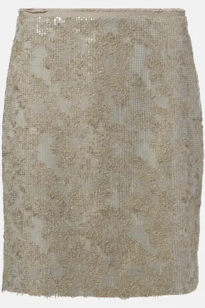 Dorothee Schumacher Sequined pencil midi skirt